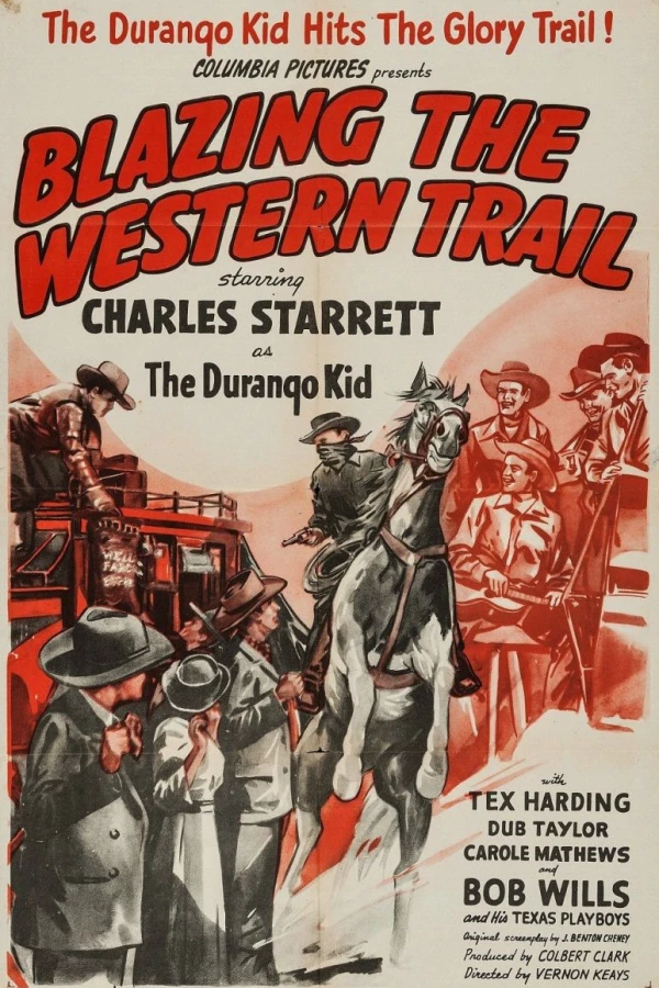 Blazing the Western Trail Plakat