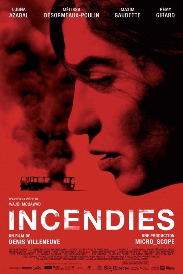 Incendies - Nawals Hemmelighet Plakat