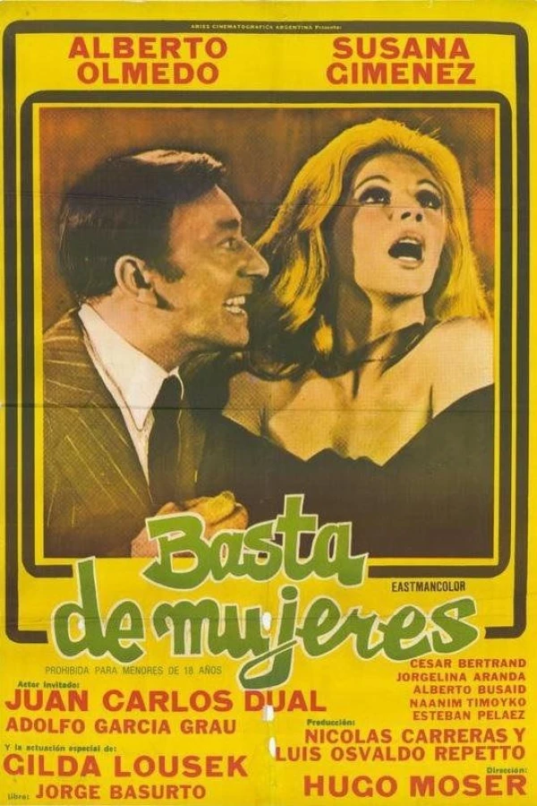 Basta de mujeres Plakat