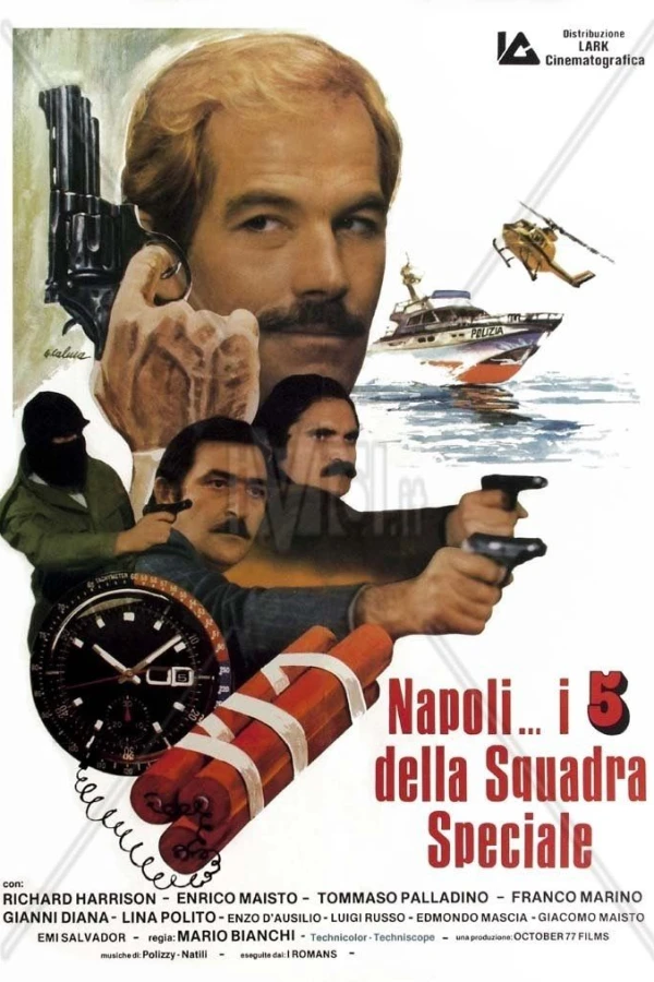 Napoli... i 5 della squadra speciale Plakat