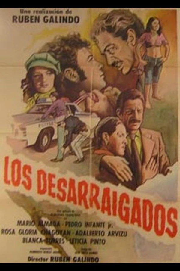 Los desarraigados Plakat