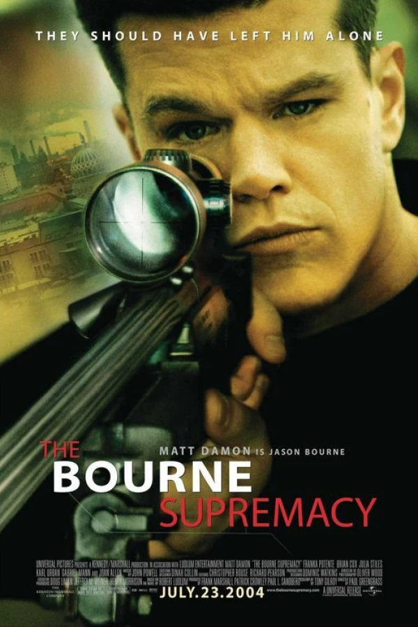 The Bourne Supremacy Plakat