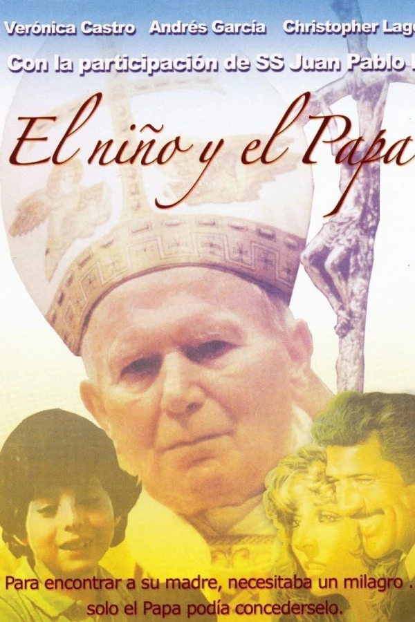 El niño y el Papa Plakat