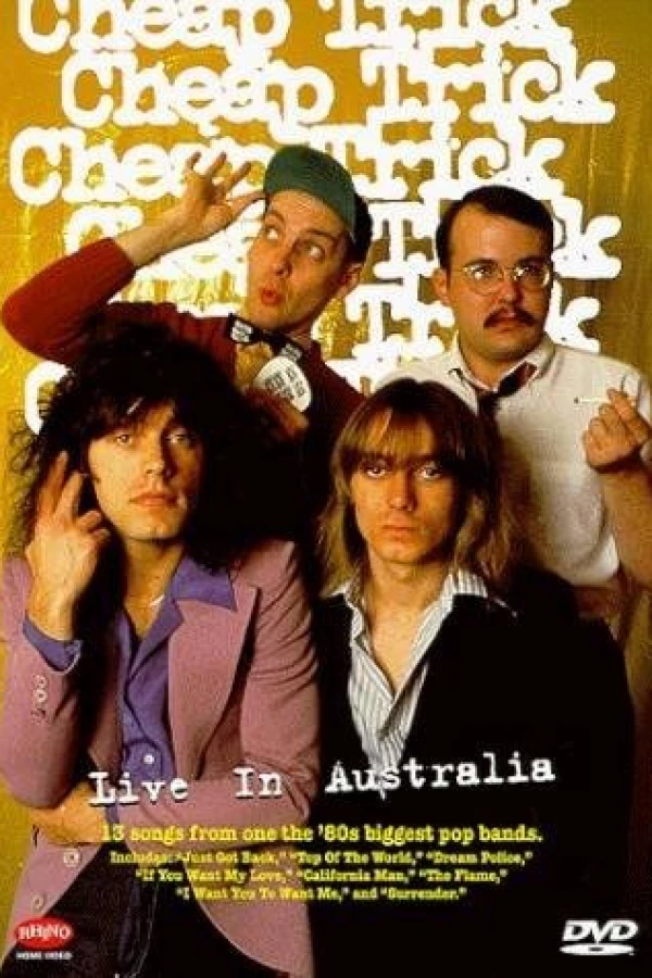 Cheap Trick: Live in Australia Plakat