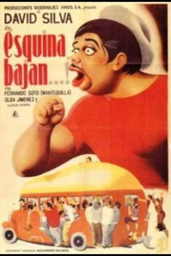 Esquina, bajan...! Plakat