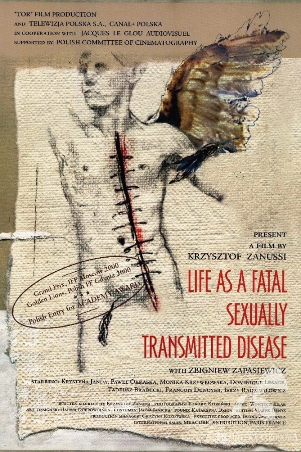 Life As a Fatal Sexually Transmitted Disease Plakat