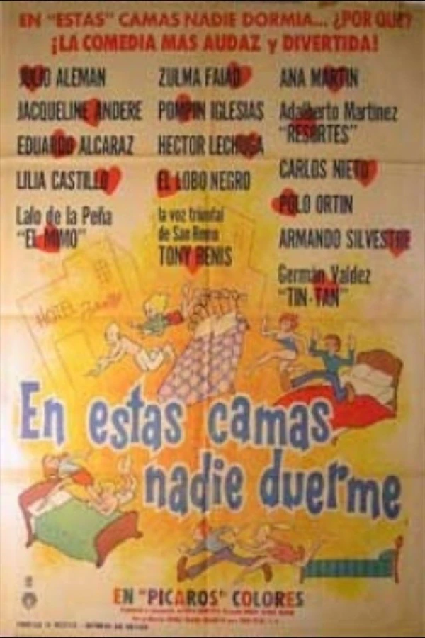 En esta cama nadie duerme Plakat