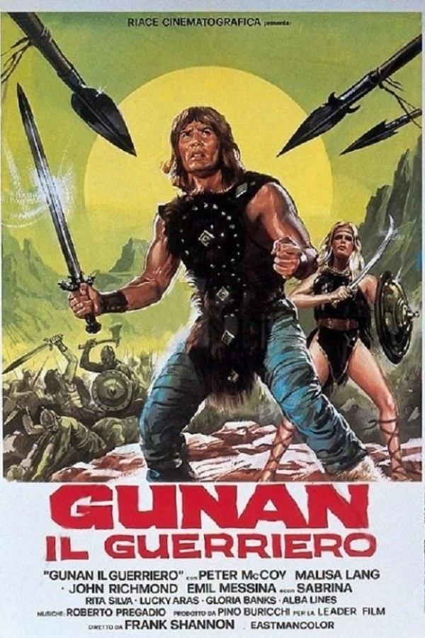 Gunan, King of the Barbarians Plakat