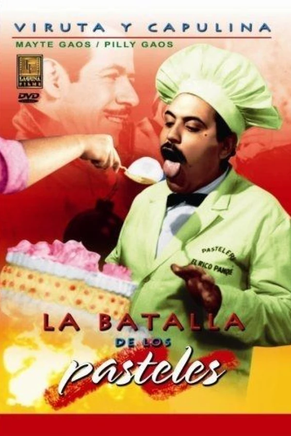 La batalla de los pasteles Plakat