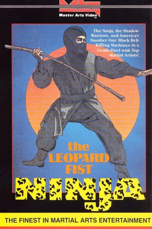 Leopard Fist Ninja Plakat