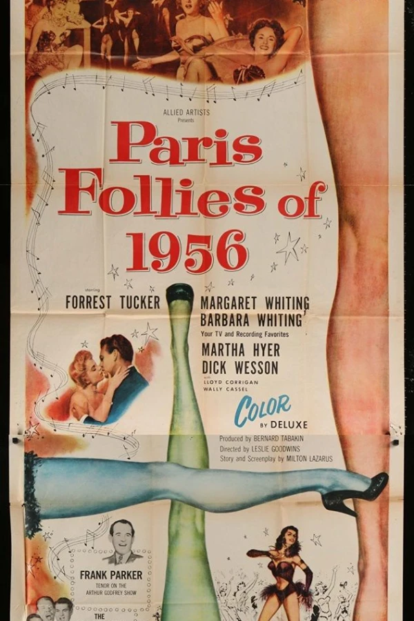 Paris Follies of 1956 Plakat