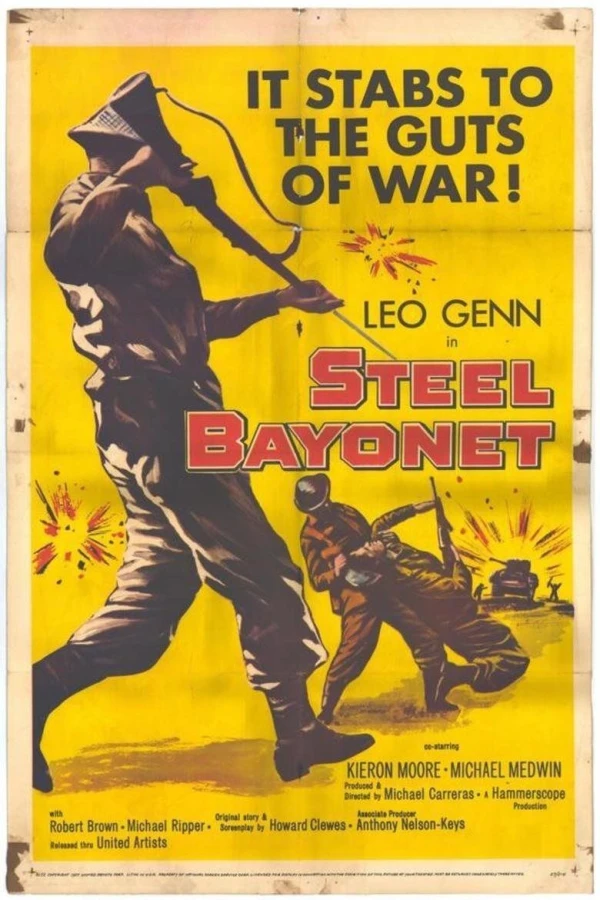 The Steel Bayonet Plakat