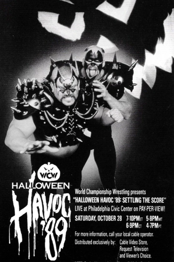 Halloween Havoc Plakat