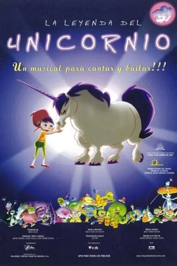 La leyenda del unicornio Plakat