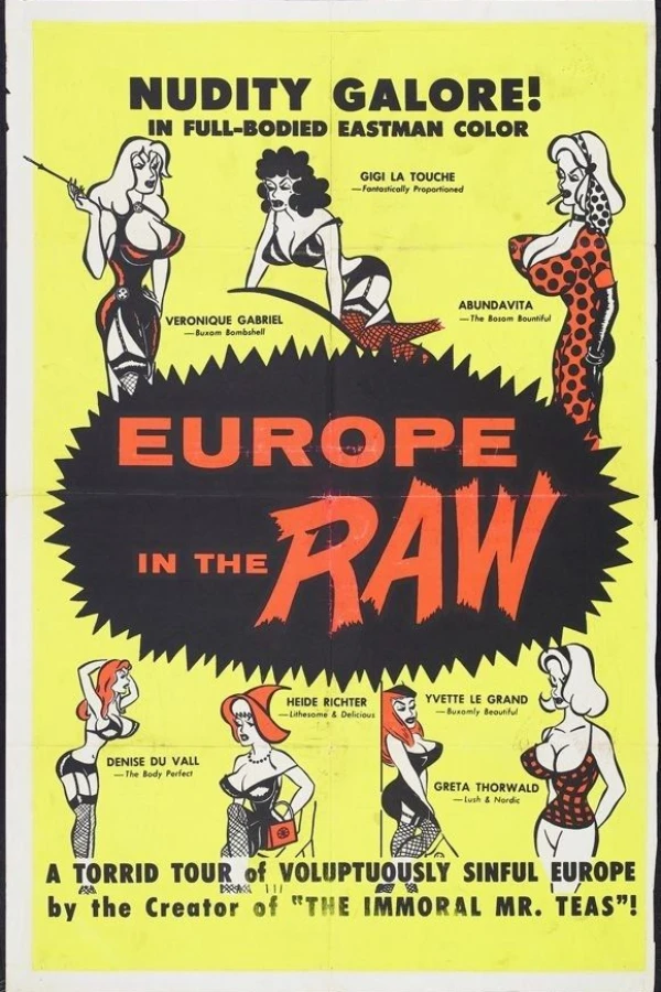 Europe in the Raw Plakat