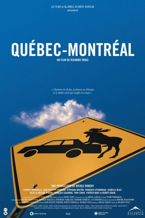 Québec-Montréal Plakat