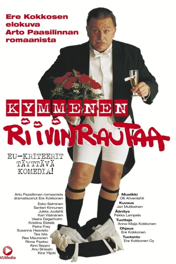 Kymmenen riivinrautaa Plakat