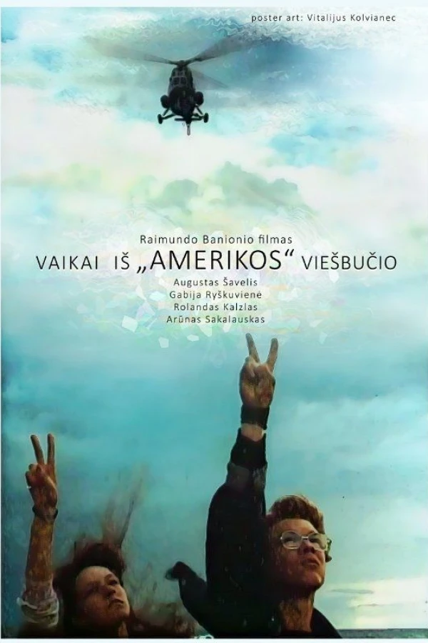 Vaikai is Amerikos viesbucio Plakat