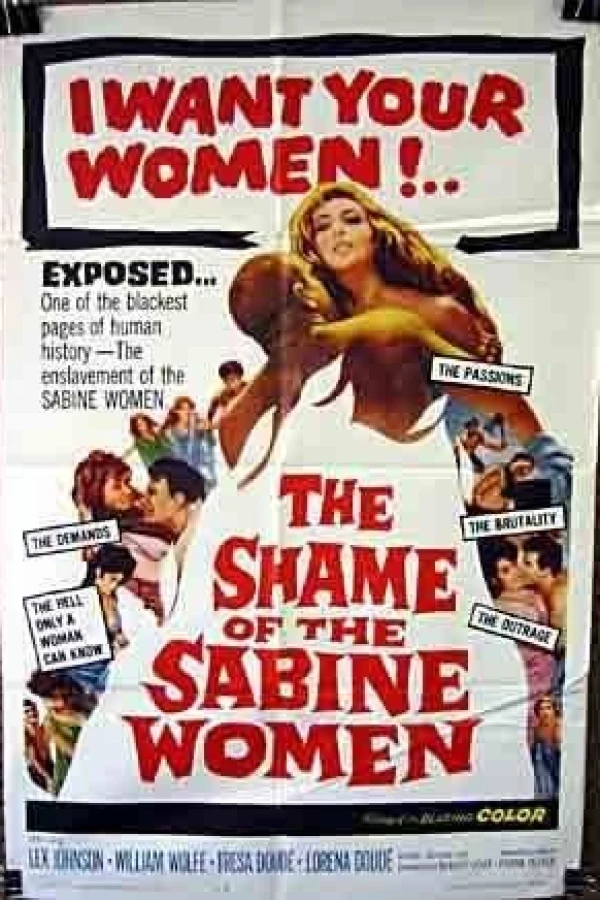 The Rape of the Sabine Women Plakat