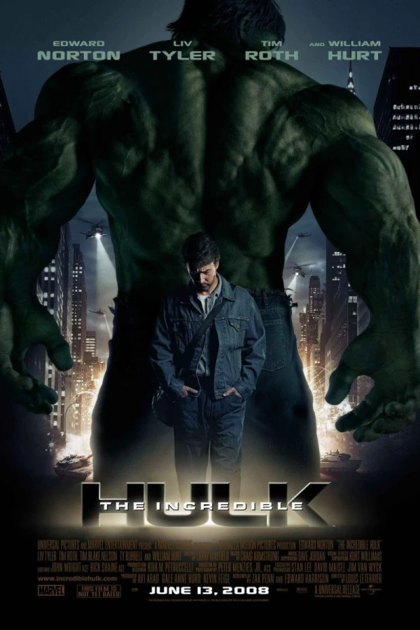 MCU 3: The Incredible Hulk Plakat