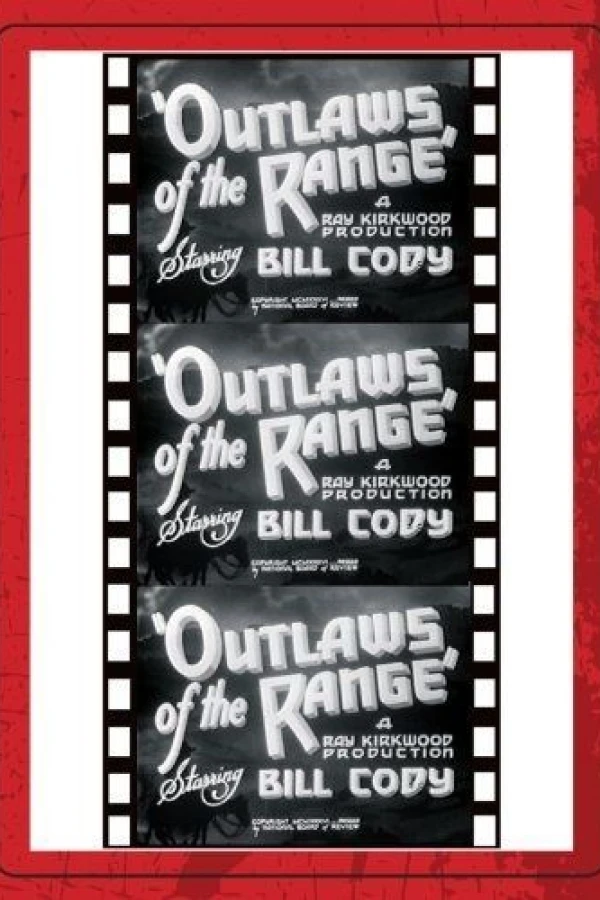 Outlaws of the Range Plakat