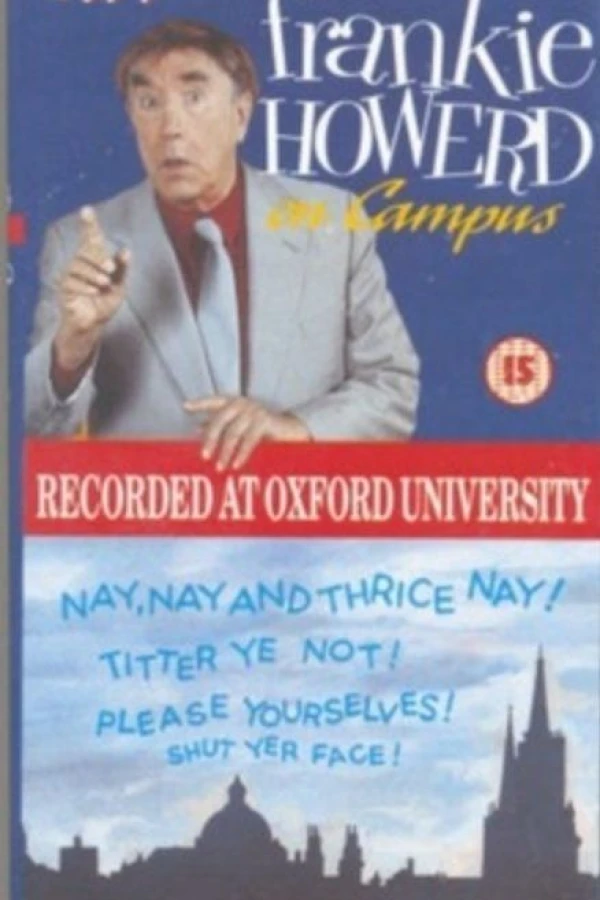 Frankie Howerd on Campus Plakat