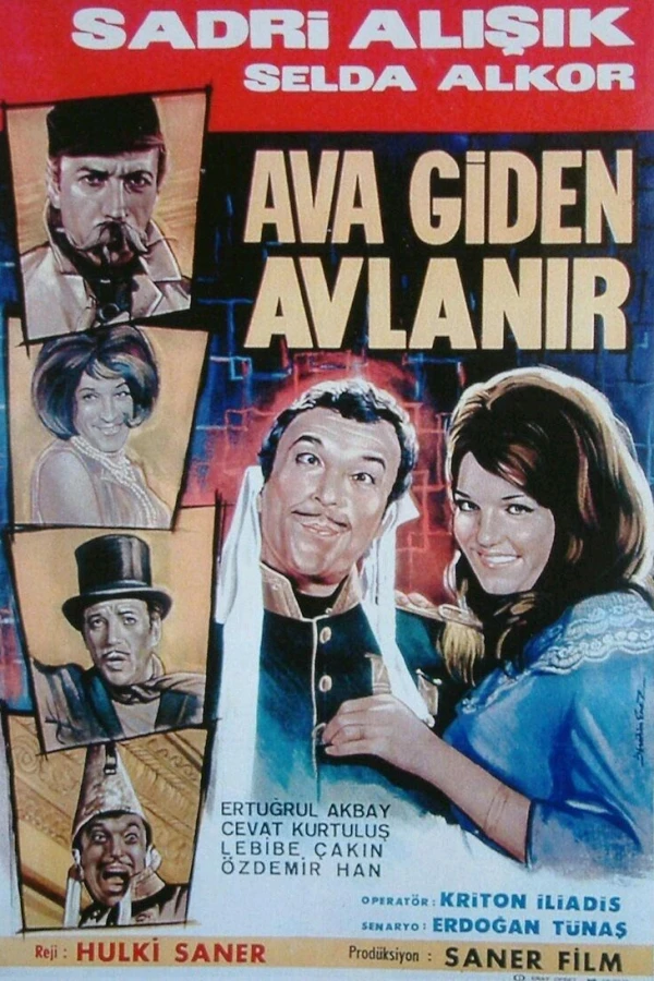 Ava giden avlanir Plakat