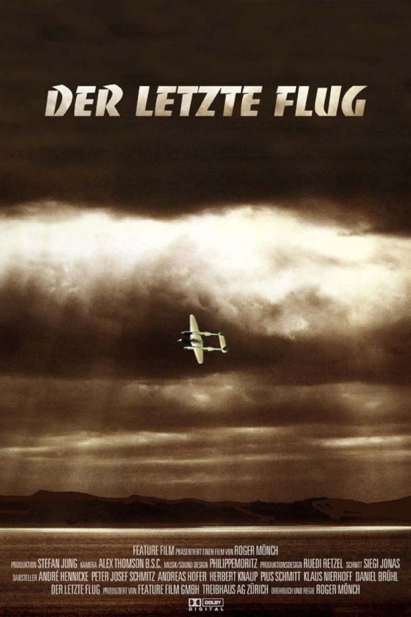 Der letzte Flug Plakat