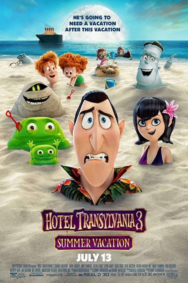 Hotell Transylvania 3: Monsterferie Plakat