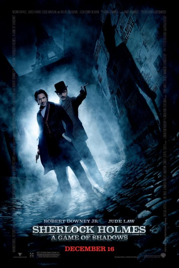 Sherlock Holmes: A Game of Shadows Plakat