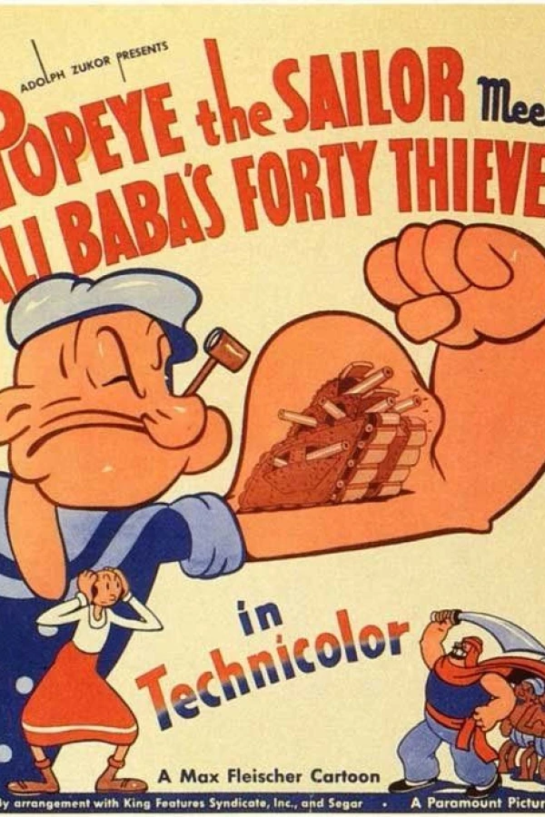 Popeye the Sailor Meets Ali Baba's Forty Thieves Plakat