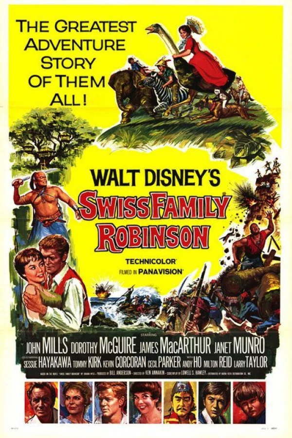 Swiss Family Robinson Plakat