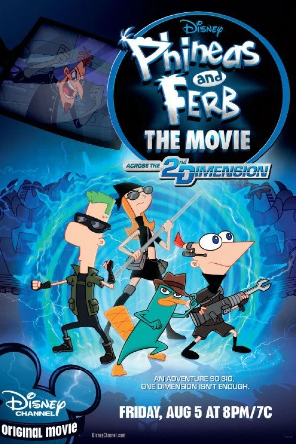 Phineas and Ferb the Movie: Across the 2nd Dimension Plakat