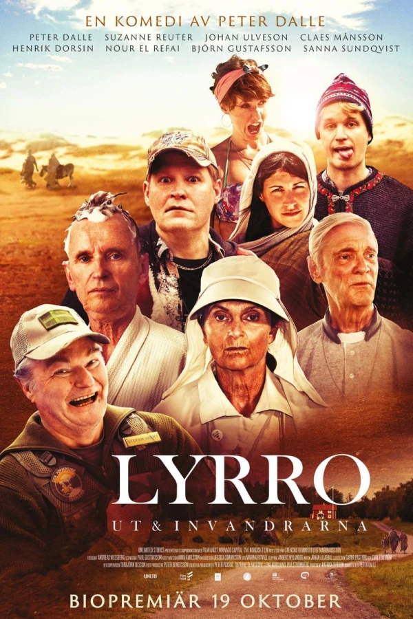 Lyrro - Ut invandrarna Plakat