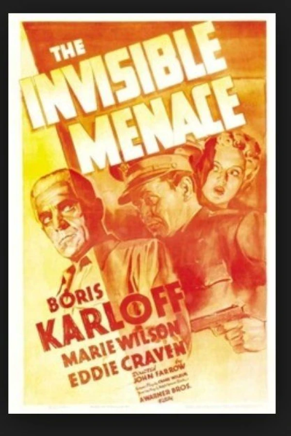 The Invisible Menace Plakat