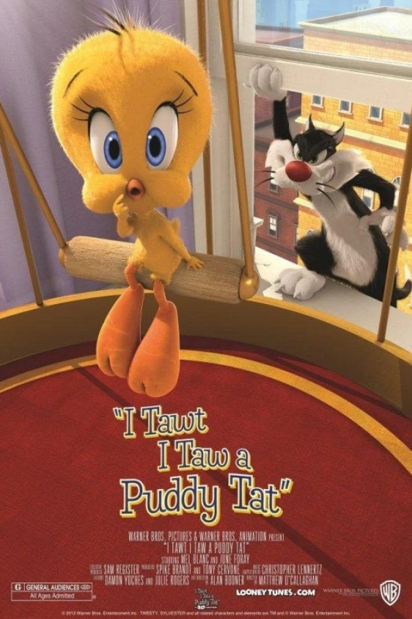 I Tawt I Taw a Puddy Tat Plakat