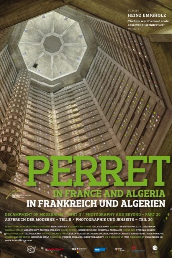 Perret in Frankreich und Algerien Plakat