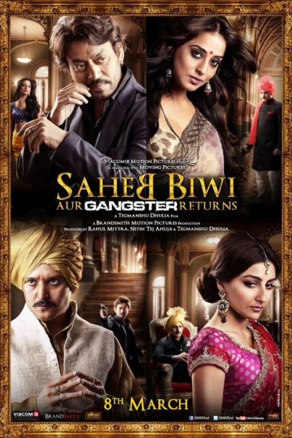 Saheb Biwi Aur Gangster Returns Plakat