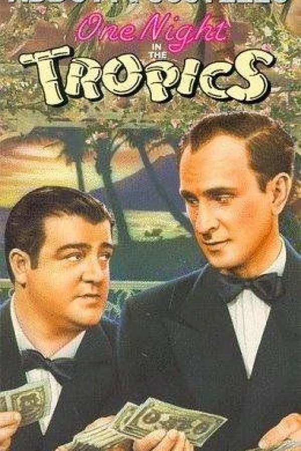 One Night in the Tropics Plakat