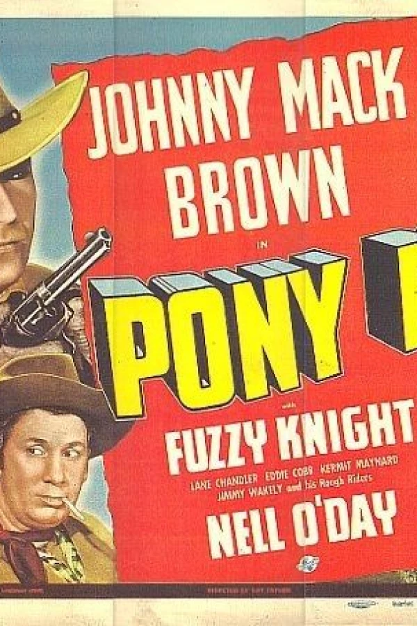 Pony Post Plakat