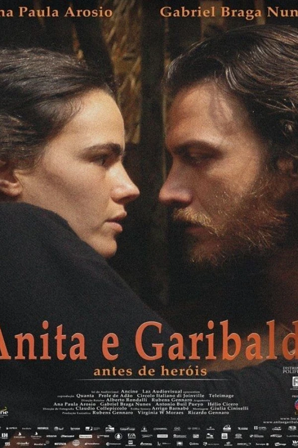 Anita e Garibaldi Plakat