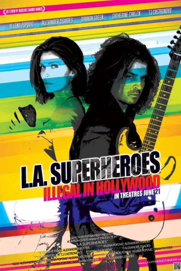 L.A. Superheroes Plakat