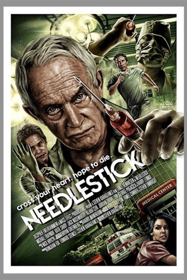 Needlestick Plakat