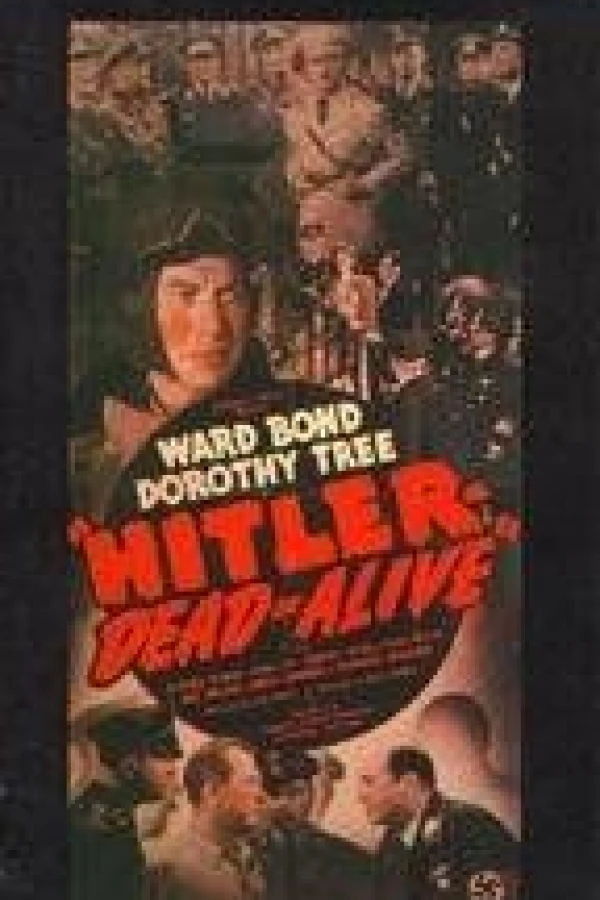 Hitler--Dead or Alive Plakat