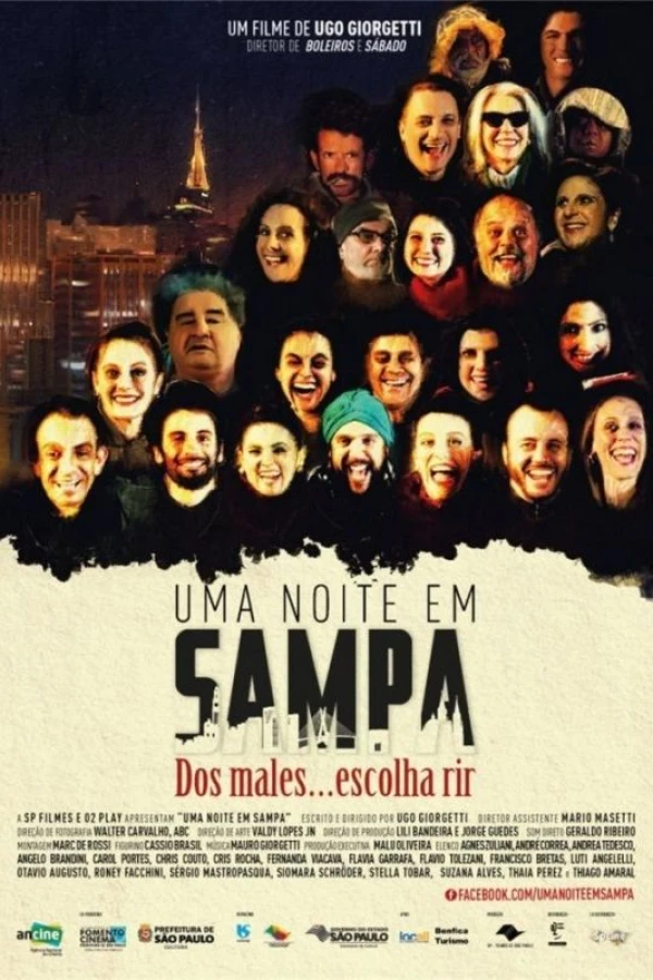 Uma Noite em Sampa Plakat