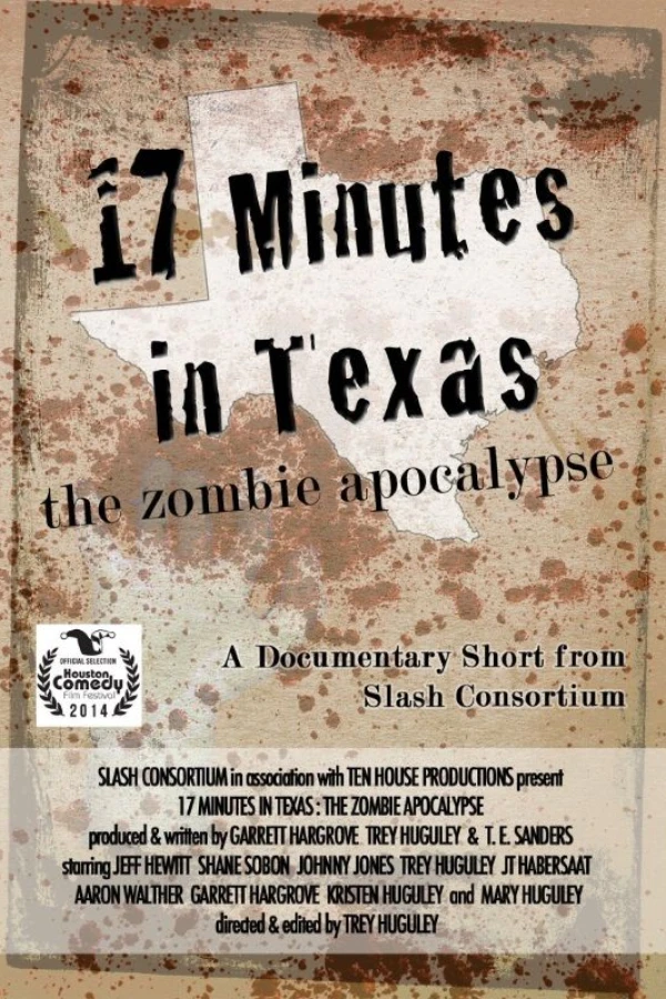 17 Minutes in Texas: The Zombie Apocalypse Plakat