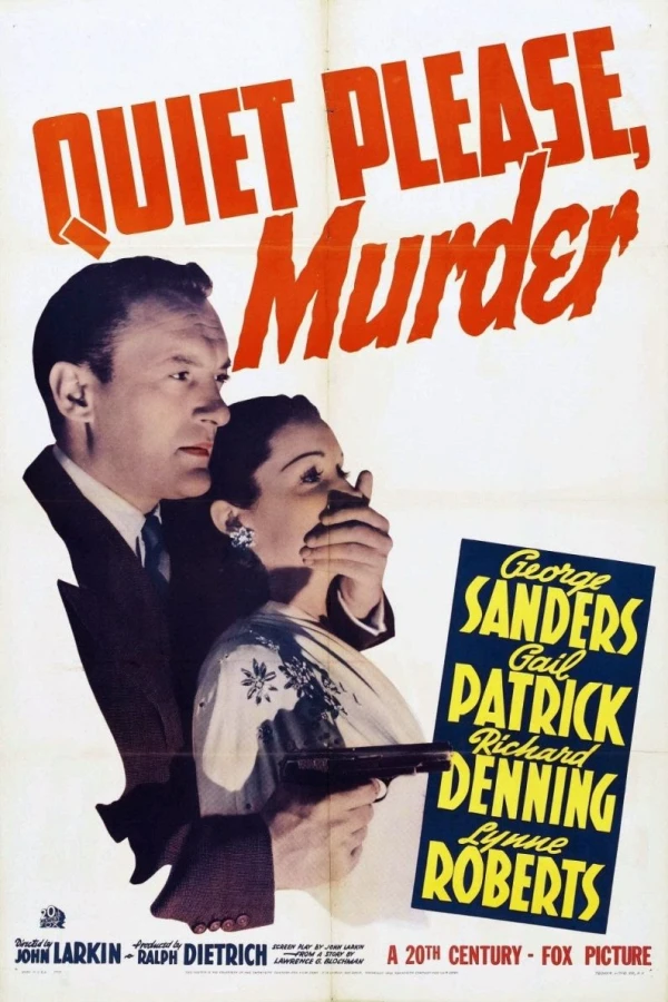 Quiet Please: Murder Plakat