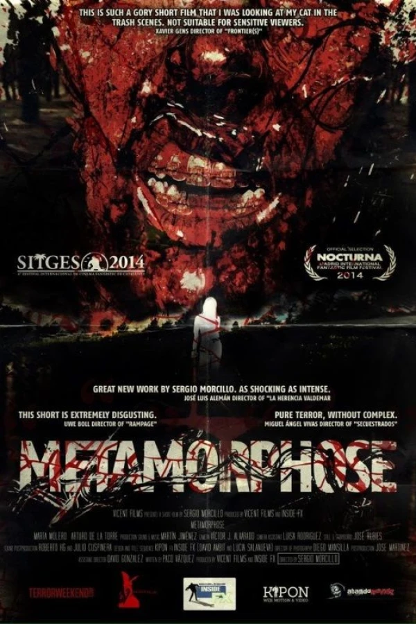 M Is for Metamorphose: The ABC's of Death 2 Plakat