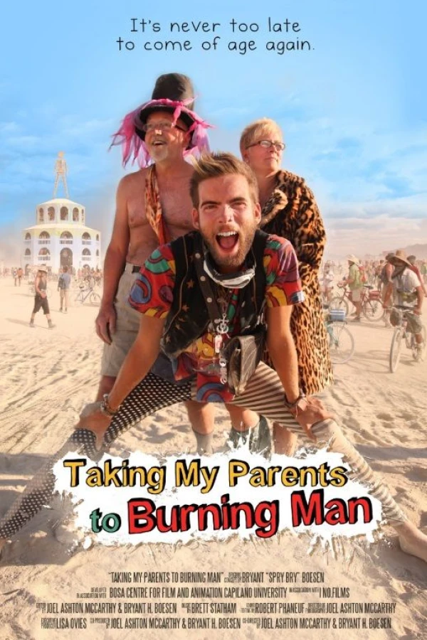 Taking My Parents to Burning Man Plakat