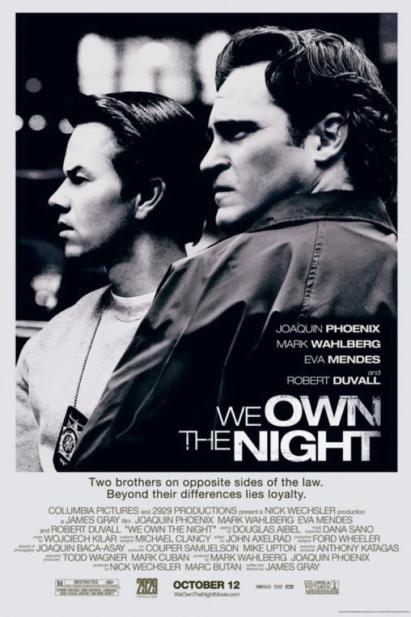 We Own the Night Plakat